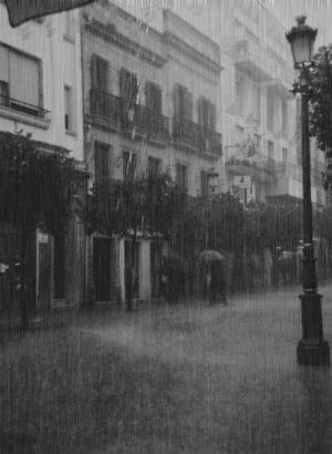 creepy,rainy,black and white,horror,scary