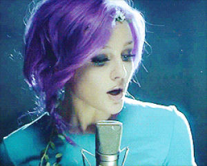 music,perrie edwards,pretty,little mix,perrie,change your life,purple hair