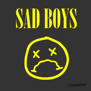 sad boys,kurt cobain,music,fox,sad,animation domination,boys,fox adhd,nirvana,statue,sean solomon,animation domination high def