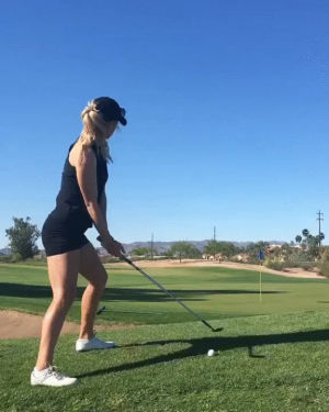 golfing,perfect,shot