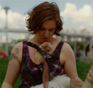chihuahua,hbo girls,animals,kiss,tumblr,hbo,girls,puppy,hannah horvath
