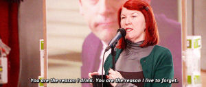 meredith palmer,the office,michael scott,stress relief,oops didnt crop this very well sorry