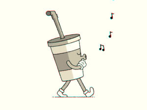 whistle,walk cycle,animation,happy,retro,drink,2d,old,after effects,ae,tony babel