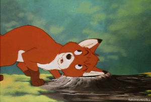 the fox and the hound,cartoons comics,disney,copper,tod