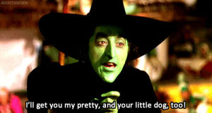 wicked witch of the west,margaret hamilton,wizard of oz