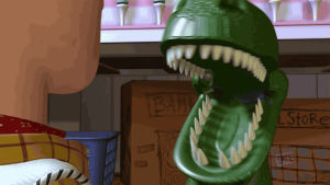 toy story,rex,dinosaur,disney,pixar,concept art