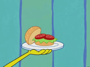 hamburger,spongebob squarepants,season 5,episode 1,burger,friend or foe