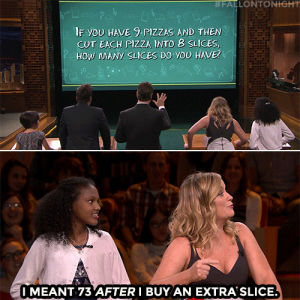 pizza,jimmy fallon,tonight show,amy poehler,steve higgins,are you smarter than a smart girl