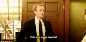 barney stinson,tv,beautiful,how i met your mother,shocked