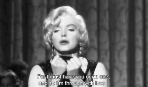 old hollywood,marilyn monroe,film,vintage,some like it hot,1950s