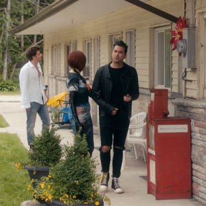 garbage,moira rose,schitts creek,david rose,funny,comedy,humour,cbc,throw,canadian,schittscreek,moira,daniel levy,give up,levy,dan levy,queen moira,catherine ohara