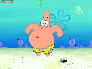 patrick,patrickstar,like,belly,funny,cute,lol,reblog,fat,spongebob