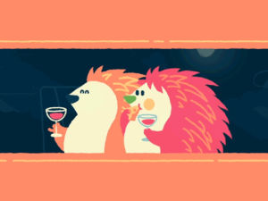 porcupines,soulmates,wine,love,kiss,heart,train,trip,kissing,cheese,vacation,true love,lovers,soul mates,fat and happy,cheese and wine,partner
