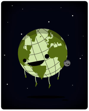 orbit,science,moon,earth,cartoons comics