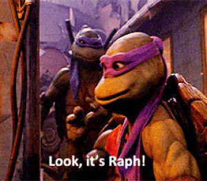 teenage mutant ninja turtles,turtles,raphael being tied to a pole,tv,movies,tmnt,the secret of the ooze,rescue attempt