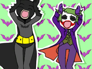 batman,joker,cute
