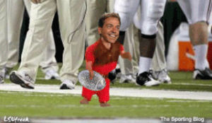 nick saban,miami dolphins,football,nfl,man,out,nick,hell,miami,trolled,saban,book excets