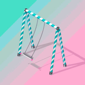 3d,c4d,cinema4d,swingset,animation,loop,weird,motion,motiongraphics,isometric,after effects,motion design