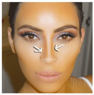 makeup,kim kardashian,with,how,off,here,kim,her,see,shows,kardashian,killer,ways,gets,pic,latest,chiseled,not found