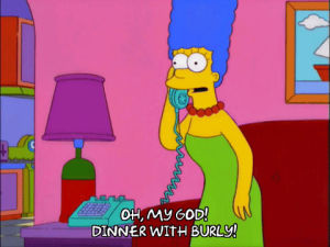 hanging up the phone,marge simpson,episode 5,omg,season 13,oh my god,13x05