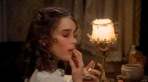 GIF brooke shields - animated GIF on GIFER