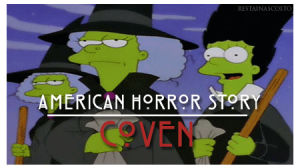 ahs asylum,simpsons,american horror story,ahs,asylum,ahs coven,coven,freakshow,gui,ahs freakshow,os simpsons