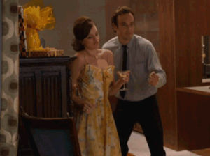 mad men,music,dancing,party,playing,reactiongifs,rw