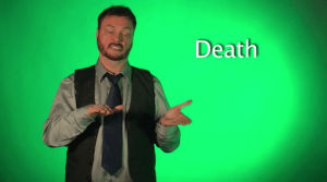 sign language,death,sign with robert,deaf,american sign language,swr