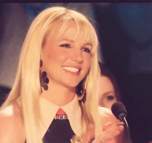 applause,clapping,britney spears,smiling,x factor
