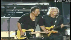 bruce springsteen,music,celebrities,dave grohl,grammy 2012,guitar,rock roll