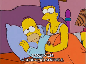season 14,body builder,love,homer simpson,h,lovey,marge simpson,episode 4,scared,bed,14x04