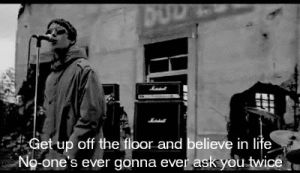oasis,music video,90s,video,rock,uk,british,90s music,liam gallagher,rock band,noel gallagher,eugene mcguinness