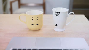 coffee time,coffee,coffee cups,reaction,excited,wow,what,computer,shocked,surprised,laptop,bean,narvesen,pupa,coffee mugs,coffee bean,pupele,roasted coffee,coffee moment,laptop coffee