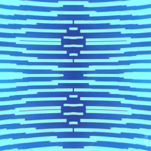 stripes,loop,blue,wave,mirror,pattern