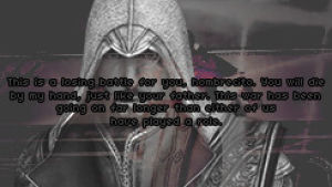 ezio auditore da firenze,ezio,assassins creed,solid snake,medievil,ezio auditore,ryu,prince of persia,video game,prince,street fighter,sonic,devil may cry,sonic the hedgehog,metal gear solid,dante,all my love