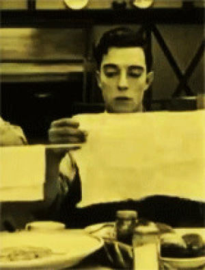 gi,handsome,luke,buster keaton,silent film,silent comedy,1918,the cook,roscoe arbuckle,comique crew,golden hearts,gtd