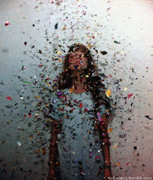 tumblr,3d,hair,stereo,2012,stereoscopic,explosion,wobbling,paralax,girl,flash,personal,moving,analog,confetti
