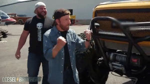 chuck norris,angry,discovery,discovery channel,oh yeah,trucks,growl,diesel brothers,motor mondays,truck norris,yes