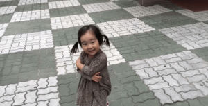 child,spinning,asian girl,cute,girl