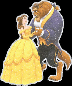 beauty and the beast,transparent