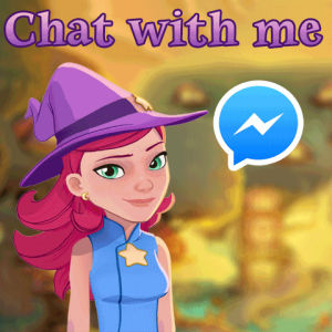chat,bubble witch 3,bubble witch,stella the good witch,video girls,serious face