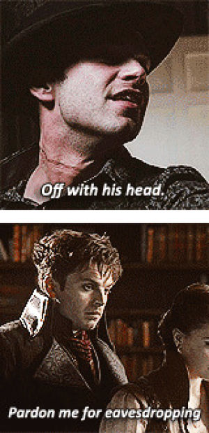 jefferson,angry,mad,once upon a time,ouat,off with his head