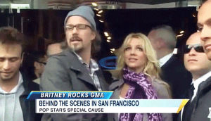 gma,reaction,celebrities,britney spears,britney,requested,jason trawick,good morning america,britwick
