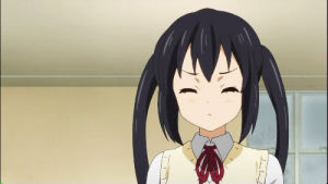 anime,embarrassed,blush,k on,what,confused