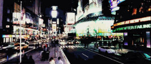 cars,new york city,timelapse,city street,art