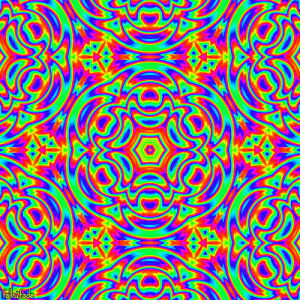 trippy,rainbow,psychedelic,finger painting with pixels