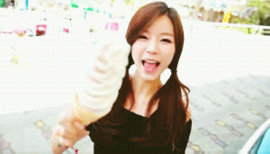 kim seuk hye,ulzzang,ulzzang girl,ice cream