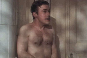 naked,christoph waltz,movies,happy,smile,amazing,perfect,embarrassed