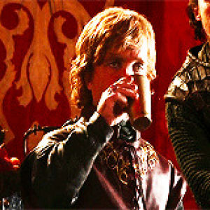 tyrion drinking,game of thrones,tyrion lannister,peter dinklage,got characters