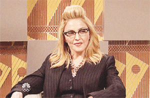 madonna,saturday night live,215863,cant deal with her in glasses and a suit